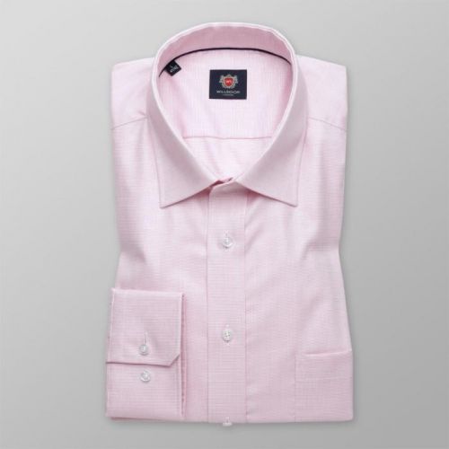 Košeľa London ružovej farby (výška 176-182) 10052