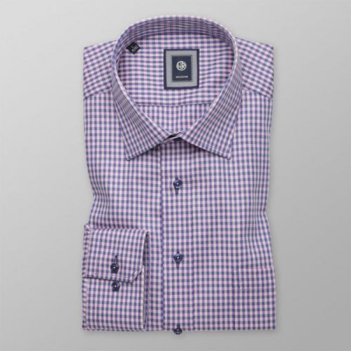 Košeľa kockovaná Slim Fit (výška 176 - 182) 10288
