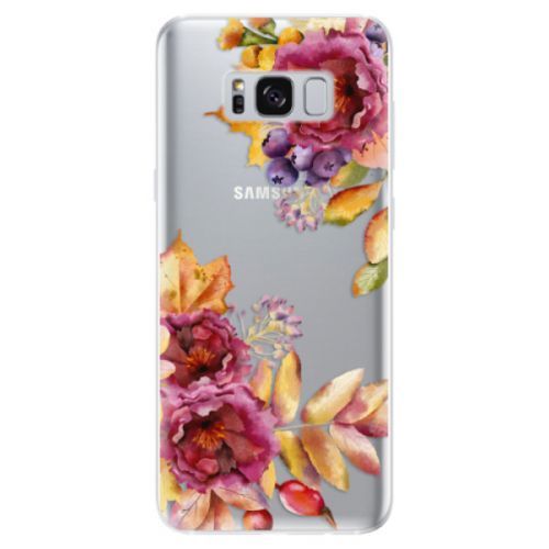 Odolné silikónové puzdro iSaprio - Fall Flowers - Samsung Galaxy S8