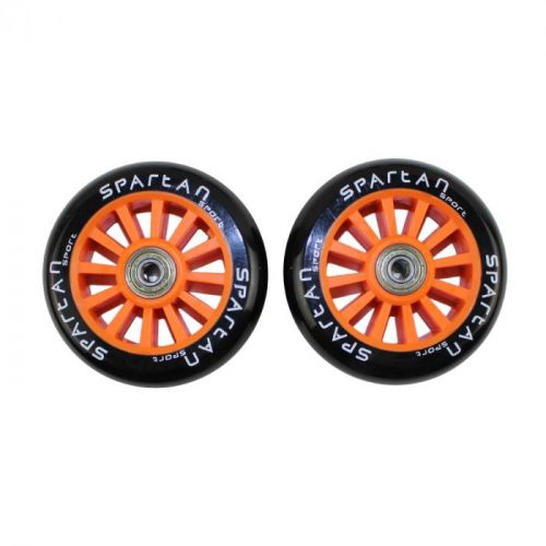 Náhradné kolieska na kolobežky SPARTAN Stunt 100 mm - oranžové