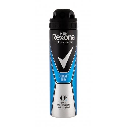 Rexona Men Cobalt Dry 48H 150 ml antiperspirant pre mužov bez alkoholu; deospray