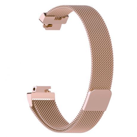 Fitbit Inspire Milanese (Large) remienok, Rose Gold