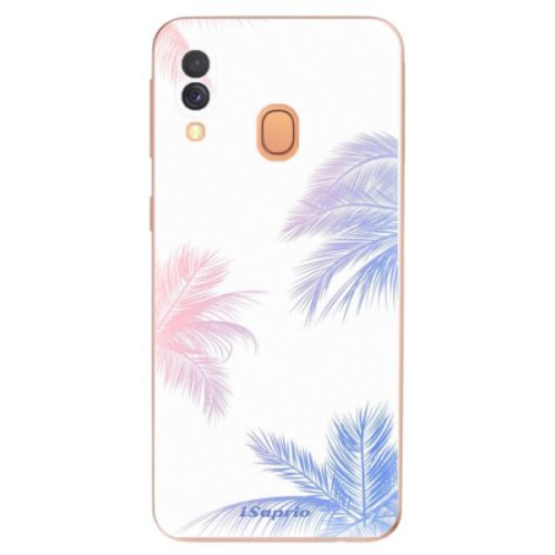 Odolné silikónové puzdro iSaprio - Digital Palms 10 - Samsung Galaxy A40