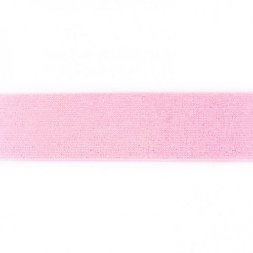 Guma hladká 5 cm glitter rose