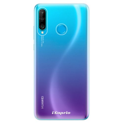 Odolné silikonové pouzdro iSaprio – 4Pure – čirý bez potisku – Huawei P30 Lite
