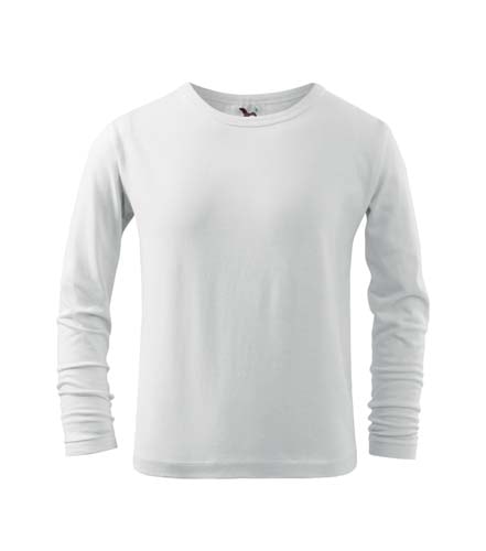 Adler Detské tričko s dlhým rukávom Long Sleeve - Bílá | 110 cm (4 roky)