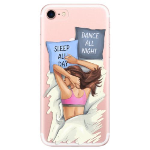 Odolné silikónové puzdro iSaprio - Dance and Sleep - iPhone 7