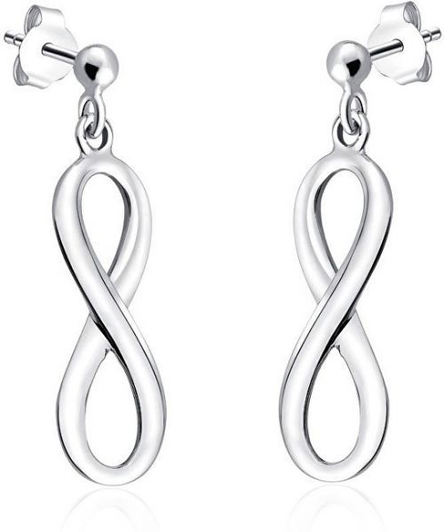 Silvego Strieborné náušnice Infinity PRME11623