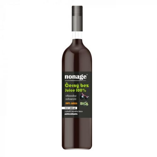 NONAGE Čierna baza 100% Juice BIO Premium 500 ml