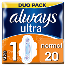 ALWAYS ULTRA NORMAL PLUS-DVOJBALENIE 20 hygienické vložky 20 ks