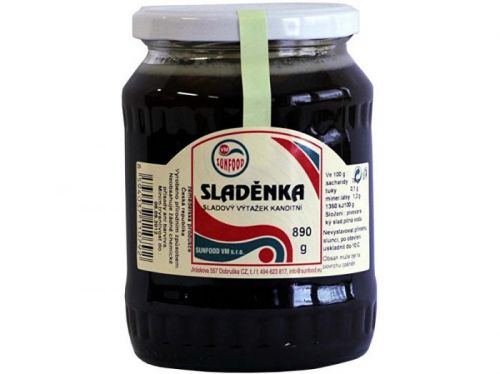 Sunfood Sladom - jačmenný slad, sklo 890g