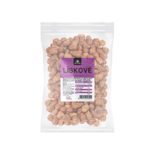Allnature Lieskové orechy jadrá 500 g
