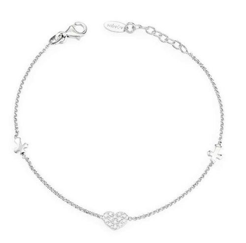 Amen Originálne strieborný náramok Prega, Ama BRCHZB