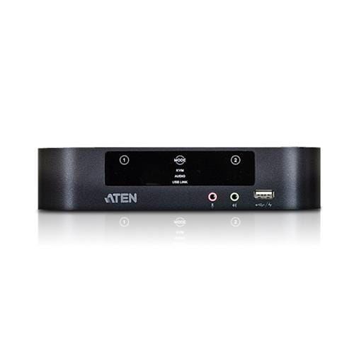 ATEN KVM switch CS-1942, Mini DisplayPort Dual View 2PC, USB , Audio