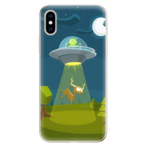 Odolné silikónové puzdro iSaprio - Alien 01 - iPhone XS