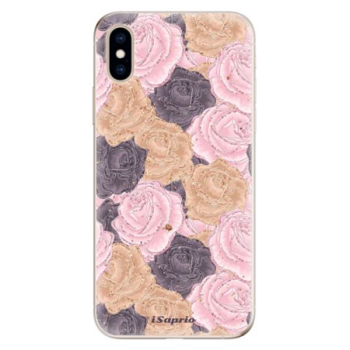 Odolné silikónové puzdro iSaprio - Roses 03 - iPhone XS