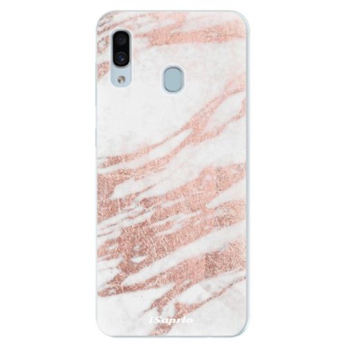 Silikónové puzdro iSaprio - RoseGold 10 - Samsung Galaxy A30