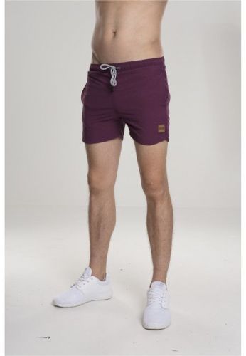 Urban Classics Block Swim Shorts cherry - M