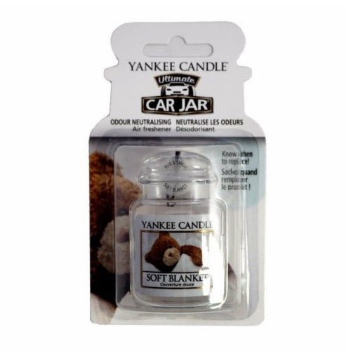 Yankee Candle Luxusné visačka do auta Soft Blanket 1 ks