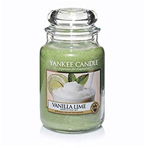 Yankee Candle Vonná sviečka veľká Vanilka a limetka (Vanilla Lime) 623 g