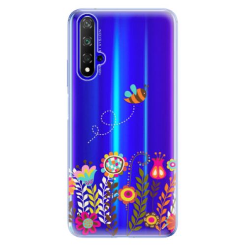 Odolné silikónové puzdro iSaprio - Bee 01 - Huawei Honor 20