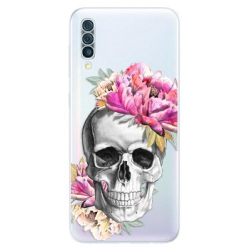Odolné silikónové puzdro iSaprio - Pretty Skull - Samsung Galaxy A50