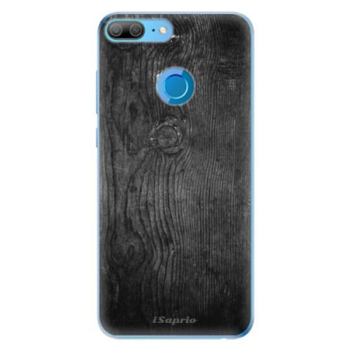 Odolné silikónové puzdro iSaprio - Black Wood 13 - Huawei Honor 9 Lite