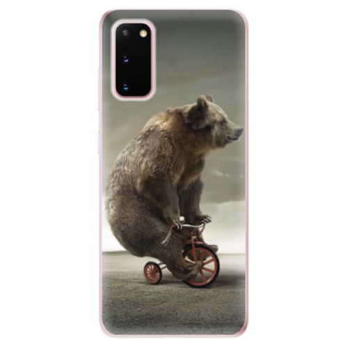 Odolné silikónové puzdro iSaprio - Bear 01 - Samsung Galaxy S20