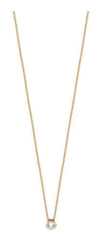 Esprit Pozlátený strieborný náhrdelník ESNL00791442