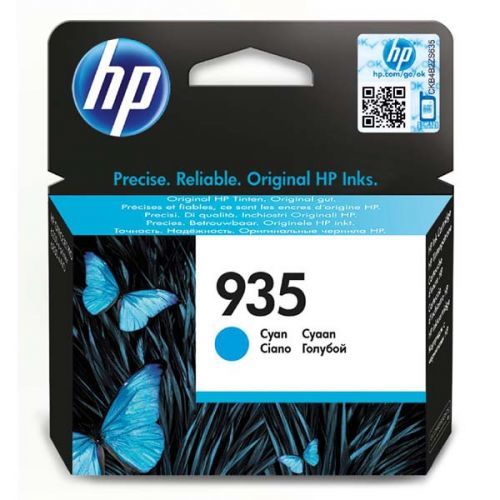 HP originál ink C2P20AE, HP 935, cyan, 400str., HP Officejet 6812,6815,Officejet Pro 6230,6830,6835