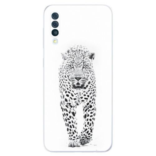 Odolné silikónové puzdro iSaprio - White Jaguar - Samsung Galaxy A50