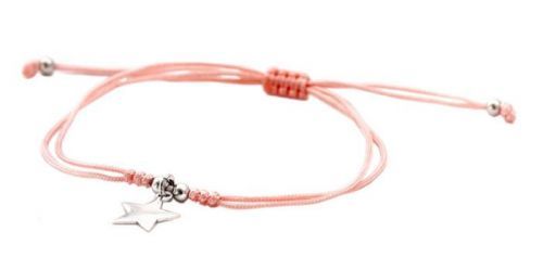 Beneto Šnúrkový náramok s hviezdou AGB363