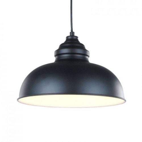 Lindby Cliona závesná lampa čierna matná