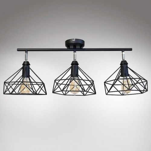 Lampa Szach 2712/Z-B-3 čierna Lw3