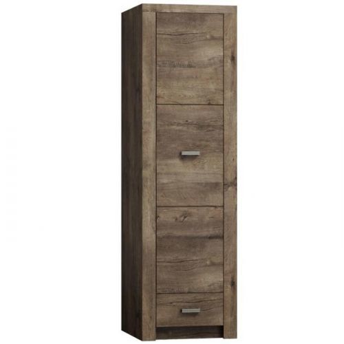 Skriňa Indianapolis I2 1D tmavý popol