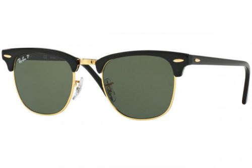 Ray-Ban Clubmaster RB3016 901/58 Polarized - Veľkosť L