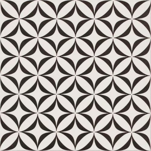 Gresová dlažba Patchwork Vertigo Black 29,8/29,8 Pei Iv
