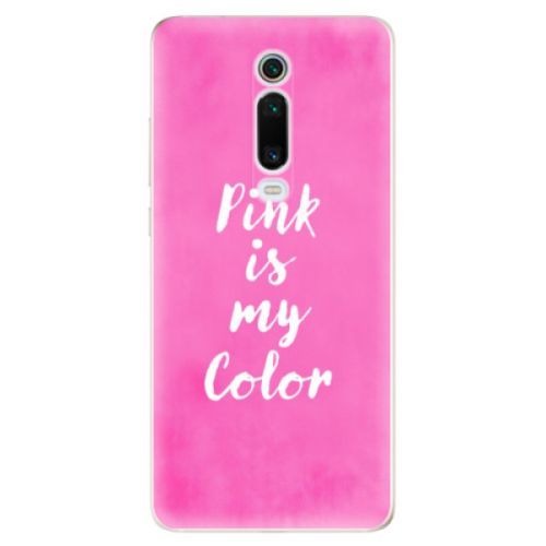 Odolné silikónové puzdro iSaprio - Pink is my color - Xiaomi Mi 9T Pro