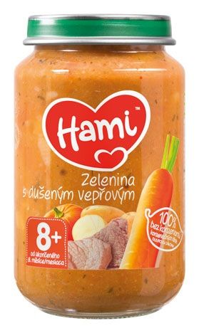 Hami príkrm Zelenina s duseným bravčovým 200 g