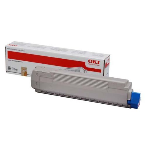 OKI originál toner 44059255, cyan, 10000str., OKI MC861