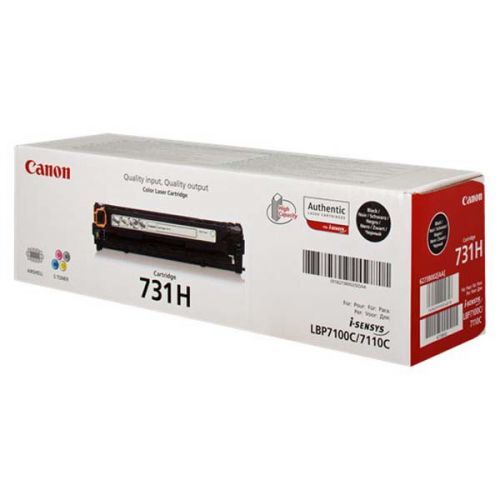 Canon originál toner CRG731H, black, 2400str., 6273B002, high capacity, Canon LBP-7100Cn, 7110Cw, MF 8280Cw