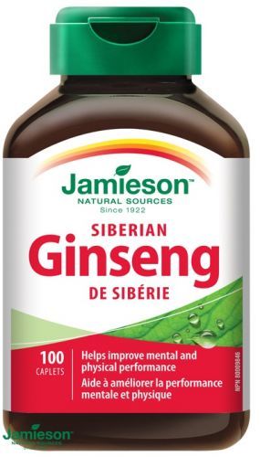 Jamieson Sibírsky ženšen 650 mg 100 tbl.
