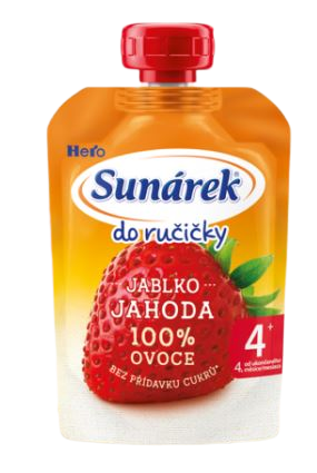 Sunárek Do ručičky JAHODA 1x100 g