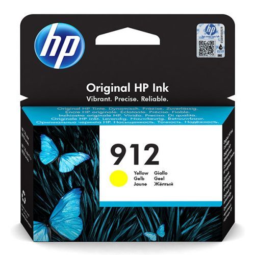 HP originál ink 3YL79AE#301, HP 912, yellow, blister, 315str., high capacity, HP Officejet 8012, 8013, 8014, 8015 Officejet Pro 80