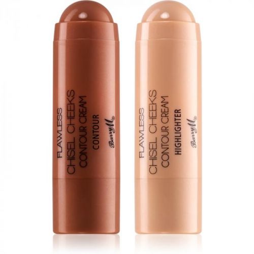 Barry M Flawless Chisel Cheeks krémový bronzer a rozjasňovač v tyčinke 10 g
