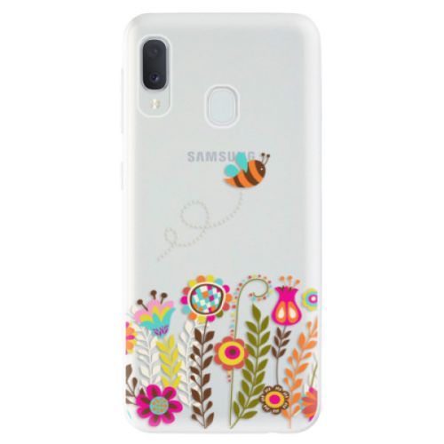 Odolné silikónové puzdro iSaprio - Bee 01 - Samsung Galaxy A20e