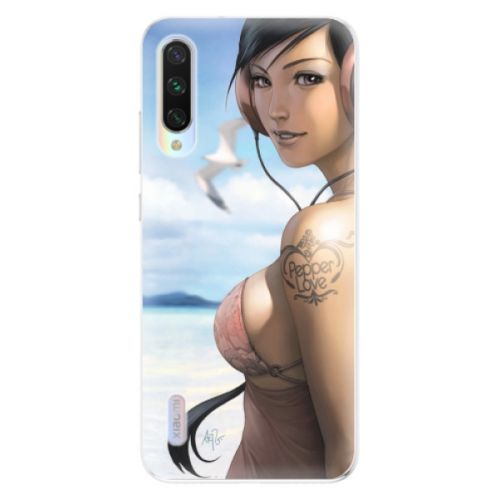Odolné silikónové puzdro iSaprio - Girl 02 - Xiaomi Mi A3