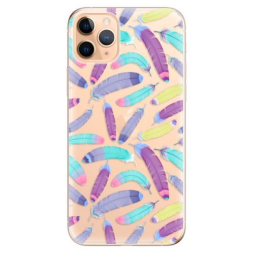 Odolné silikónové puzdro iSaprio - Feather Pattern 01 - iPhone 11 Pro Max