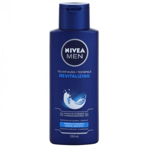 Nivea Men Revitalizing telové mlieko pre mužov 250 ml
