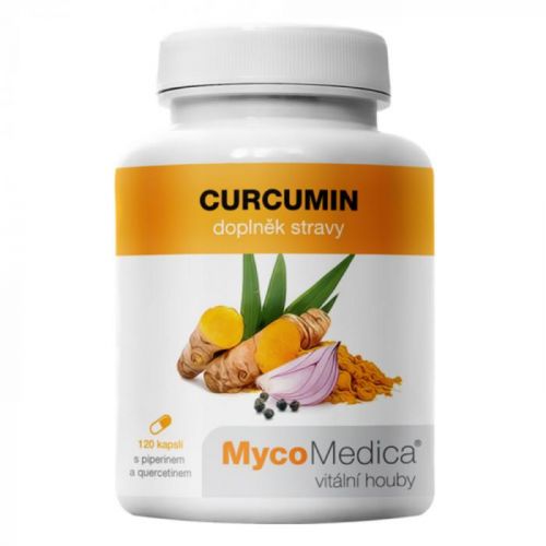 MYCOMEDICA Curcumin 120 vegan rastlinných kapsúl